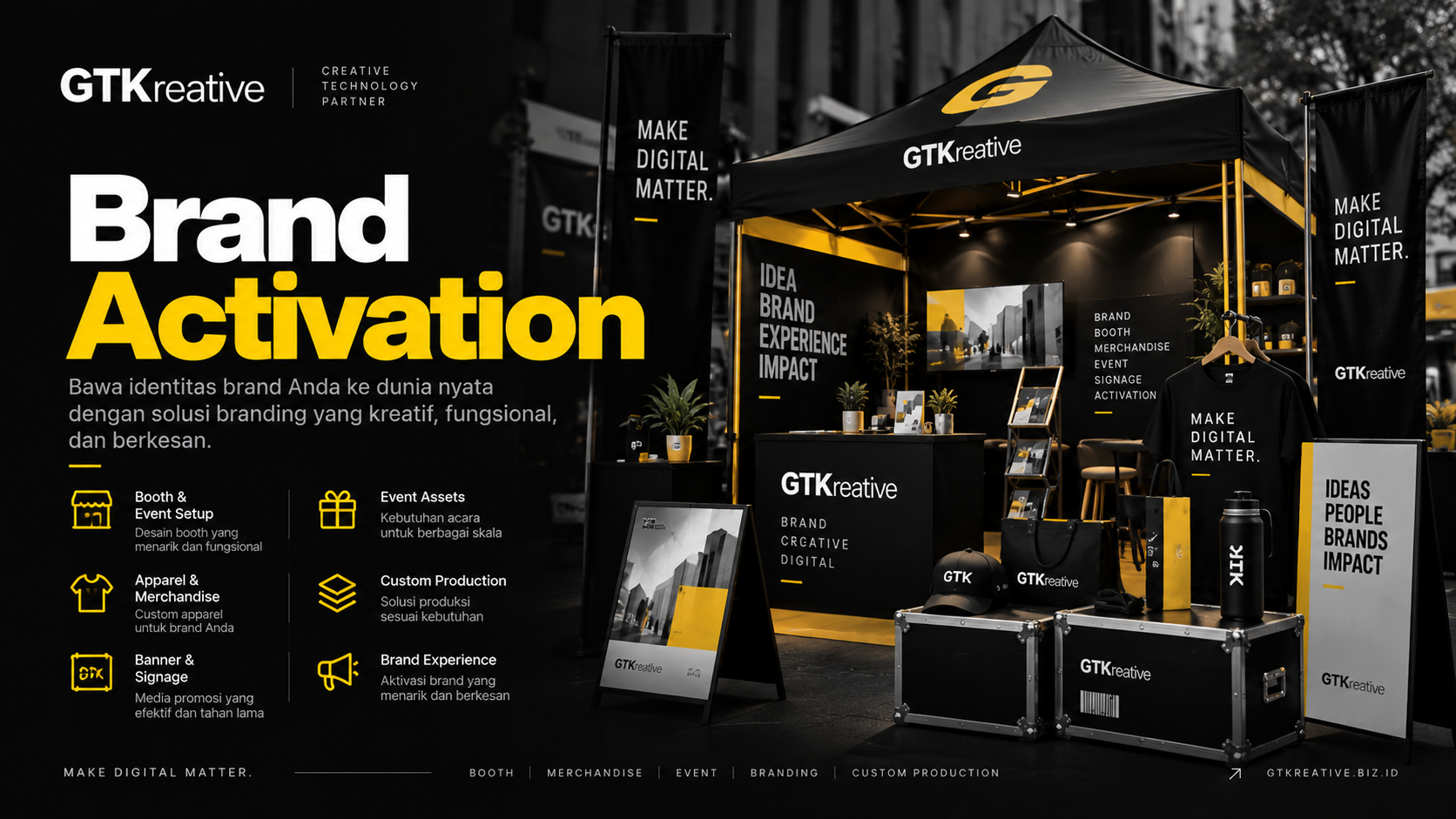 Brand Activation GTKreative — jasa brand activation dan event branding